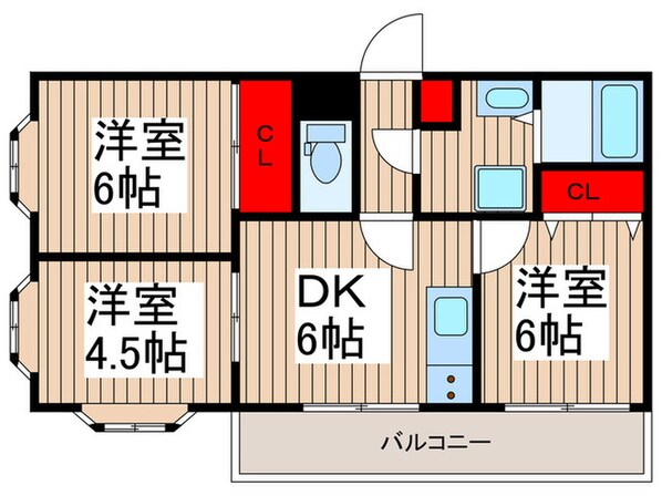 志幸84GRANDE　Ⅱの物件間取画像